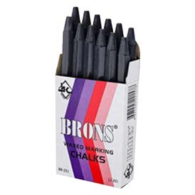 WAXED BLACK MARKING CHALKS